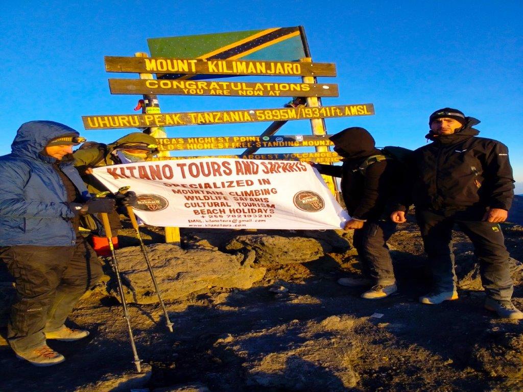 Climbing Kilimanjaro in october