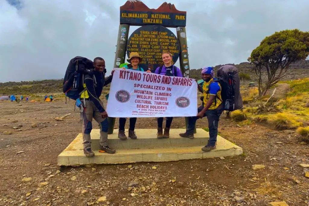 kilimanjaro hiking climbing april